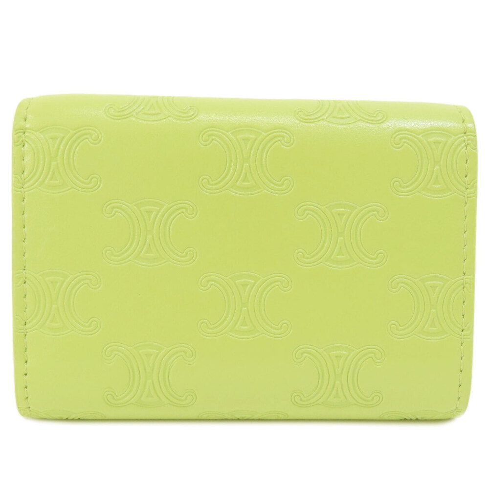 Celine Macadam Bifold Wallet Leather